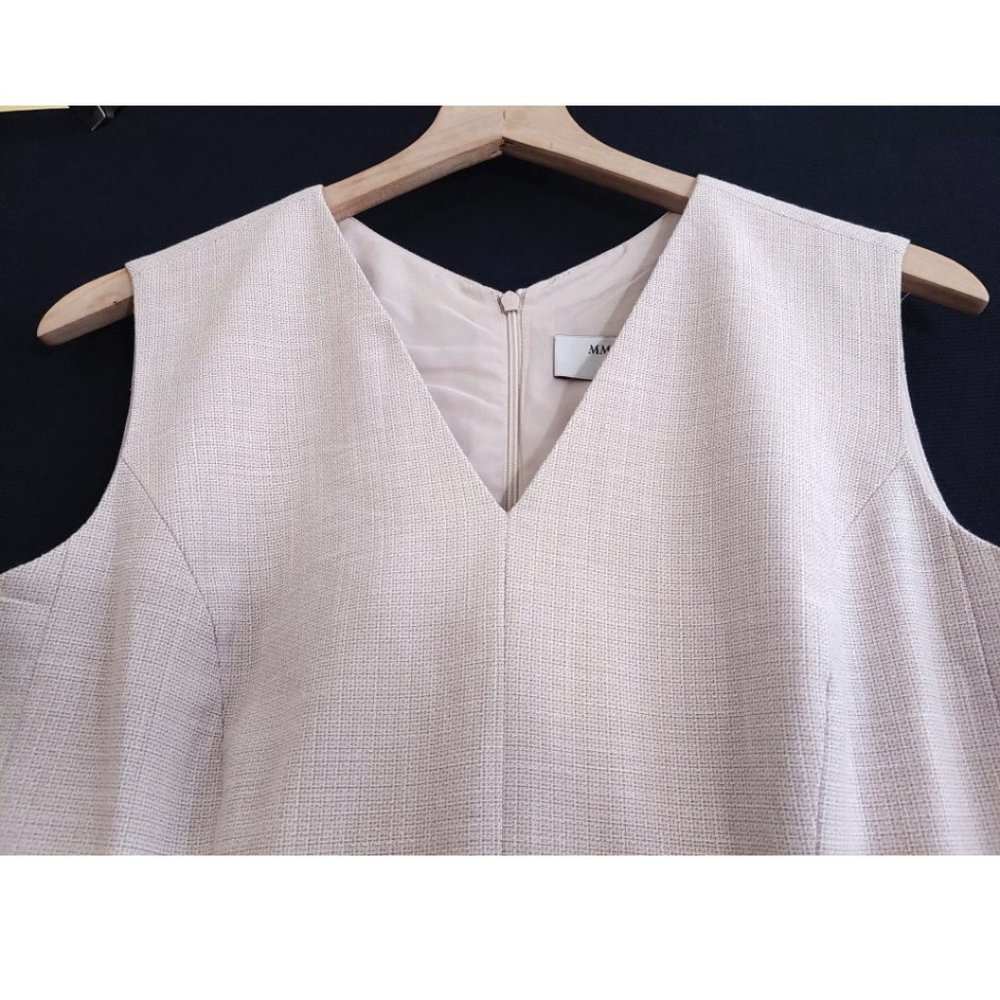MM Lafleur Beige Sleeveless Jumpsuit - Picture 7 of 11